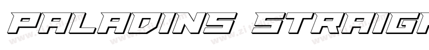 Paladins Straight Re字体转换